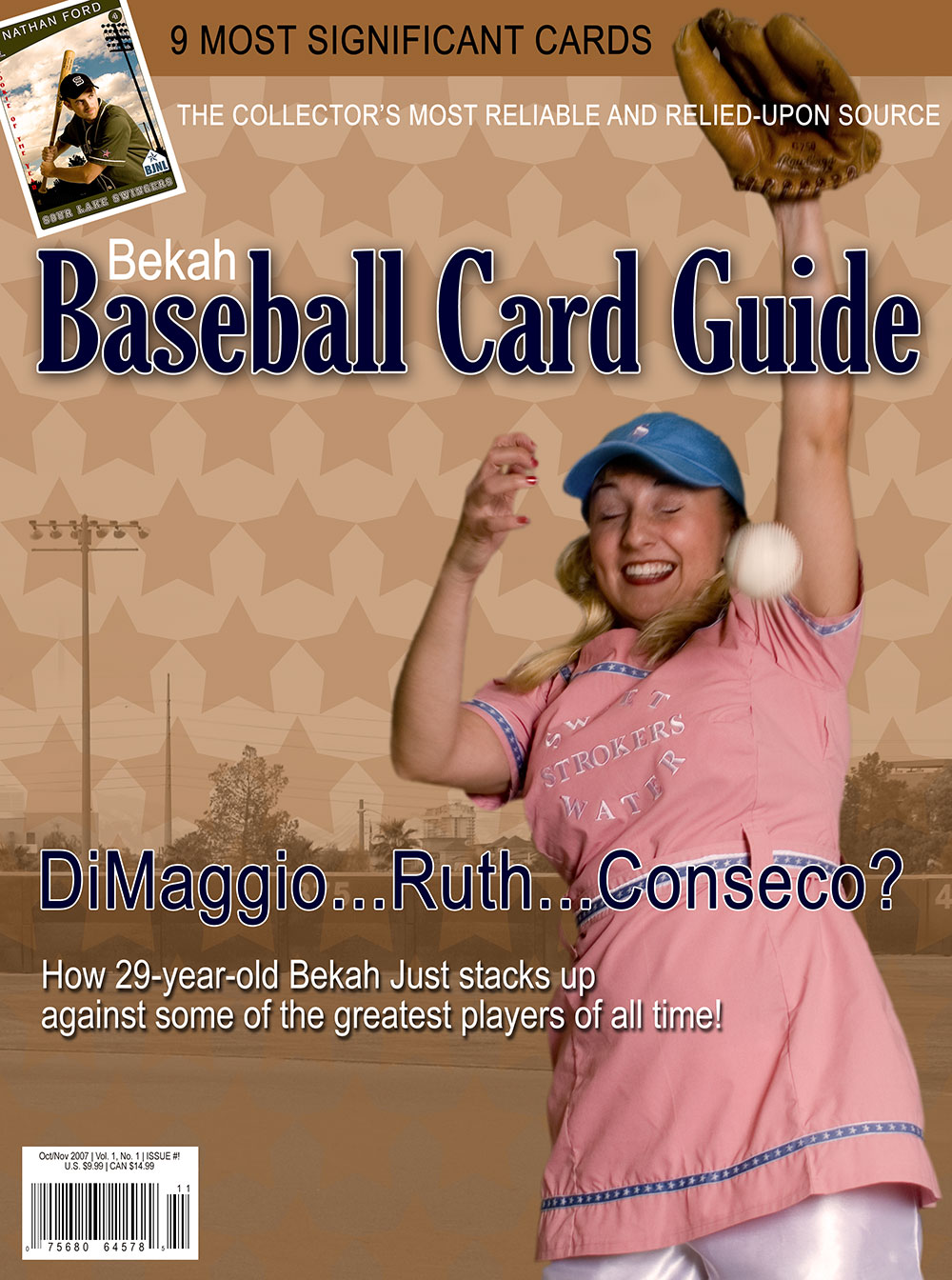Beckett Baseball Card magazine cover