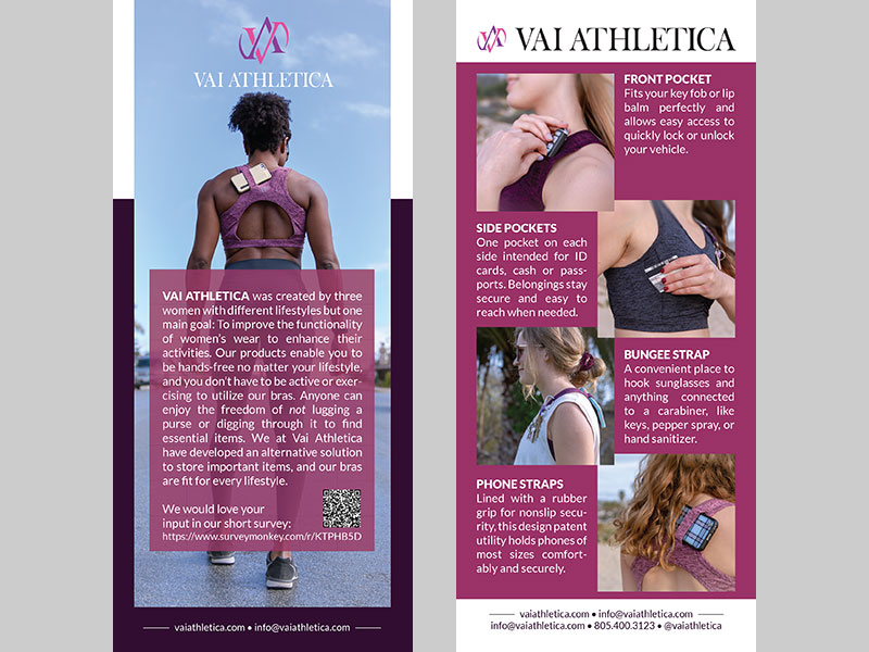 Vai Athletica Rack Card